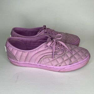 vans opening ceremony Shoes Lace Up Casual Sneakers Women Size 12 Purple Quilted